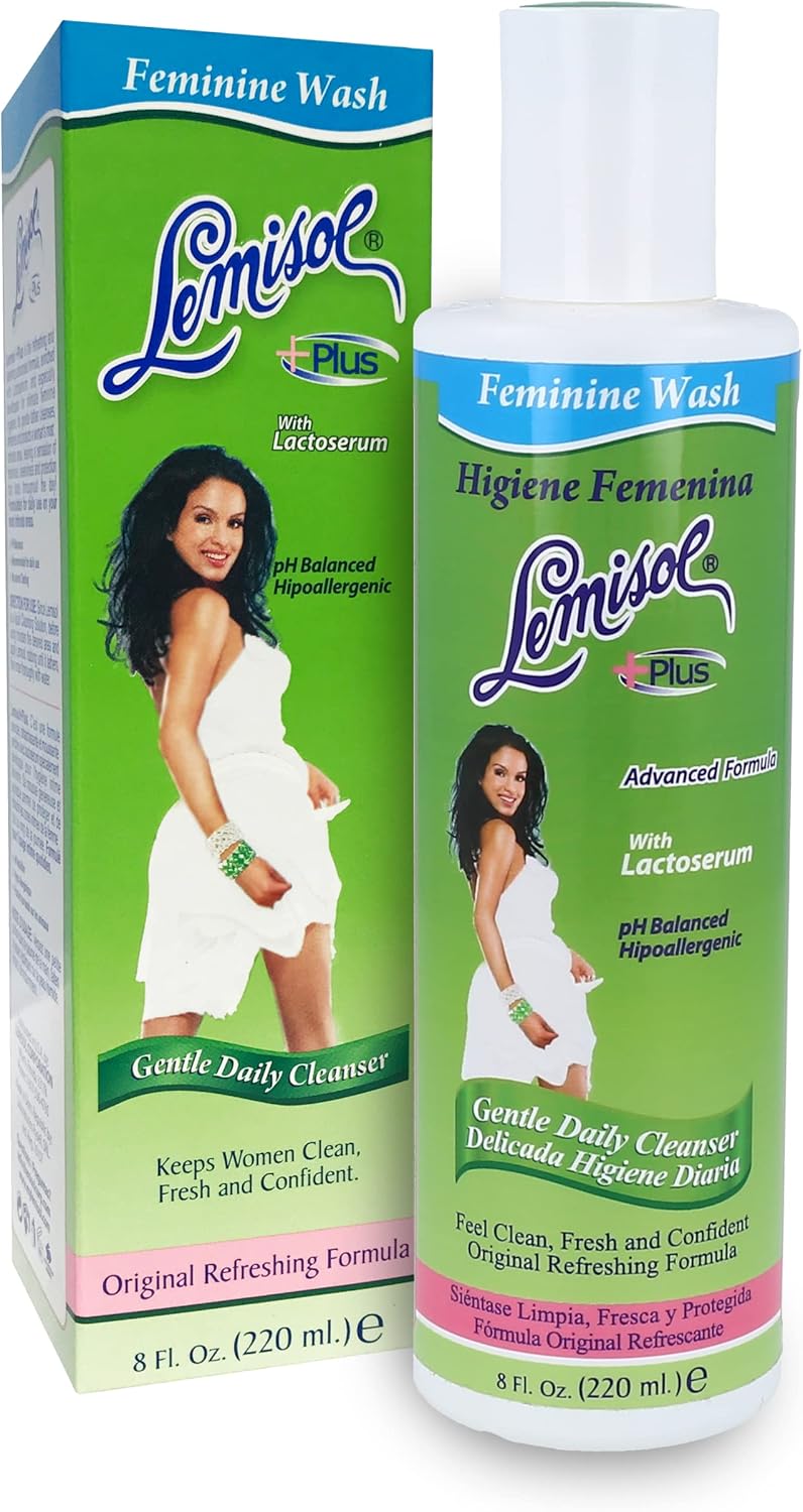 Lemisol Plus Gentle Daily Cleanser with Lactoserum, 8 Ounce - Image 1